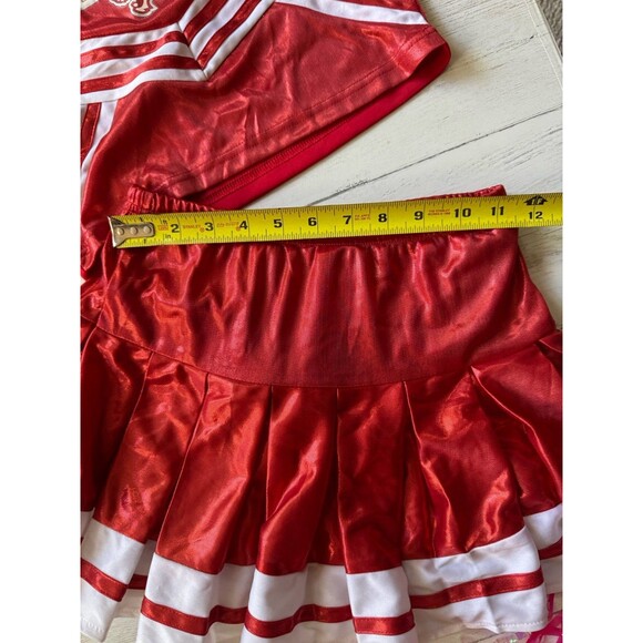 Girls Medium 10-12 EHS Highschool Musical Cheerleader Halloween Costume - Picture 7 of 9